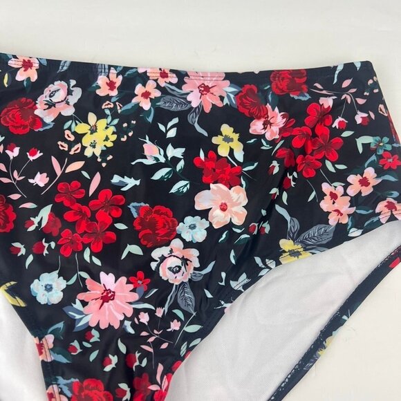 Yonique Swimsuit Size L Blousy Tankini Red Size L NWT - Picture 9 of 10